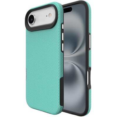 „TUKU“ Shockproof Magsafe hard silicone case - green (iPhone Air)