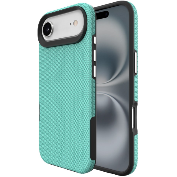 „TUKU“ Shockproof Magsafe hard silicone case - green (iPhone Air)