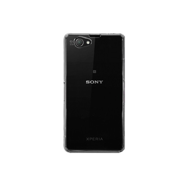 Plastikinis dėklas - skaidrus (Xperia Z1 Compact)