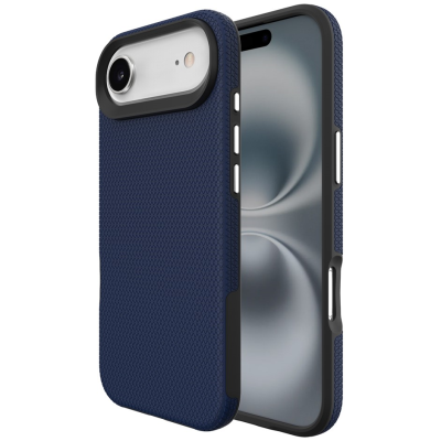 „TUKU“ Shockproof Magsafe hard silicone case - Blue (iPhone Air)