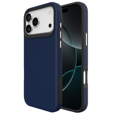 „TUKU“ Shockproof Magsafe hard silicone case - Blue (iPhone 17 Pro Max)