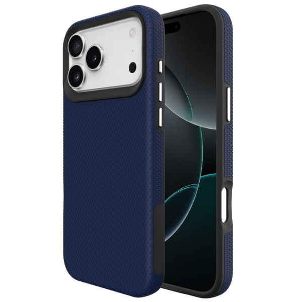 „TUKU“ Shockproof Magsafe hard silicone case - Blue (iPhone 17 Pro Max)