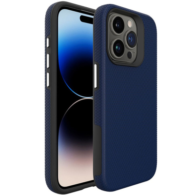 „TUKU“ Shockproof Magsafe hard silicone case - Blue (iPhone 16 Pro Max)