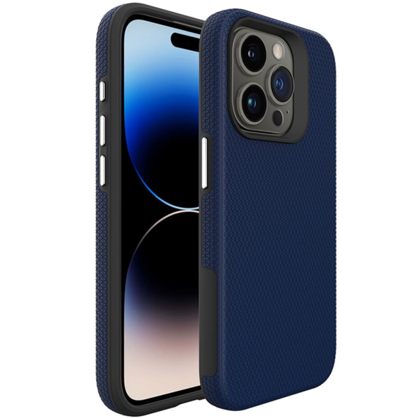 „TUKU“ Shockproof Magsafe hard silicone case - Blue (iPhone 16 Pro Max)