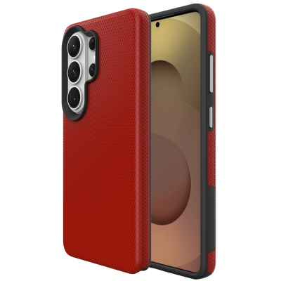 „TUKU“ Shockproof Magsafe hard silicone case - Red (Galaxy S26 Ultra)