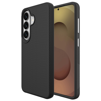„TUKU“ Shockproof Magsafe hard silicone case - black (Galaxy S26)