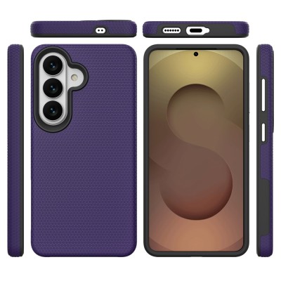 „TUKU“ Shockproof Magsafe hard silicone case - Purple (Galaxy S26+)
