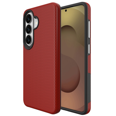 „TUKU“ Shockproof Magsafe hard silicone case - Red (Galaxy S26+)