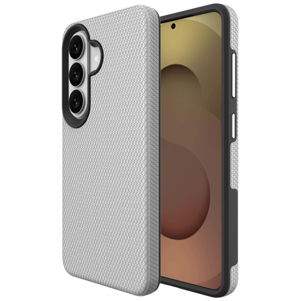 „TUKU“ Shockproof Magsafe hard silicone case - silver (Galaxy S26+)