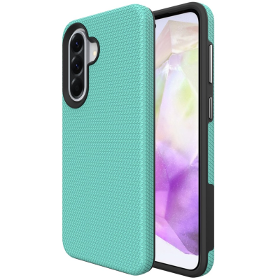 „TUKU“ Shockproof Magsafe hard silicone case - green (Galaxy A57)