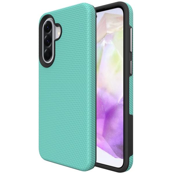 „TUKU“ Shockproof Magsafe hard silicone case - green (Galaxy A57)