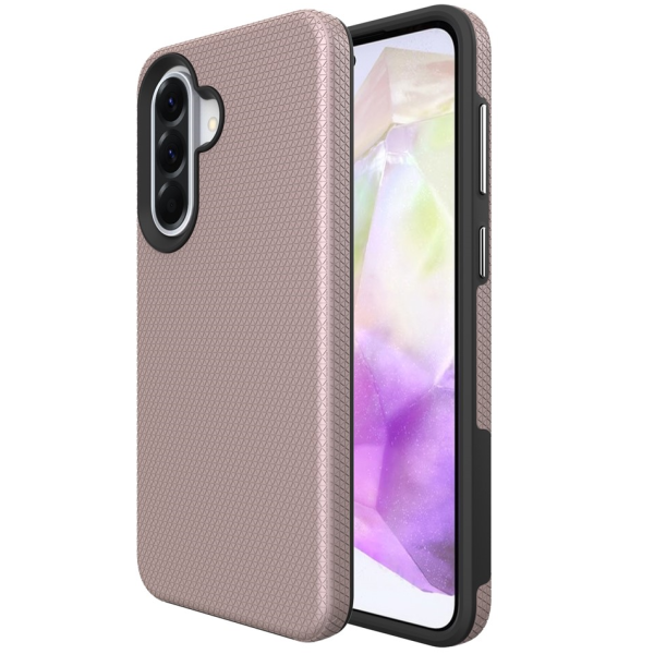 „TUKU“ Shockproof Magsafe hard silicone case - pink (Galaxy A57)