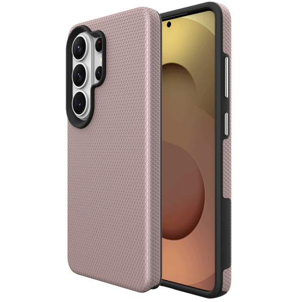 „TUKU“ Shockproof Magsafe hard silicone case - pink (Galaxy S25 Ultra)
