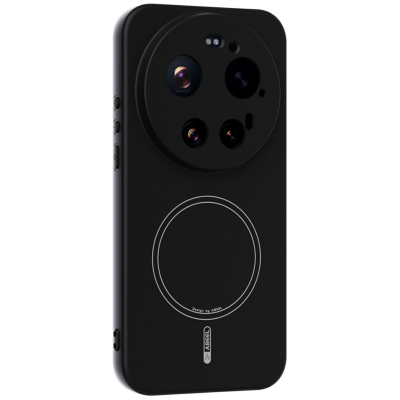 "ABEEL" hard silicone (TPU) case - black (Xiaomi 17 Ultra)