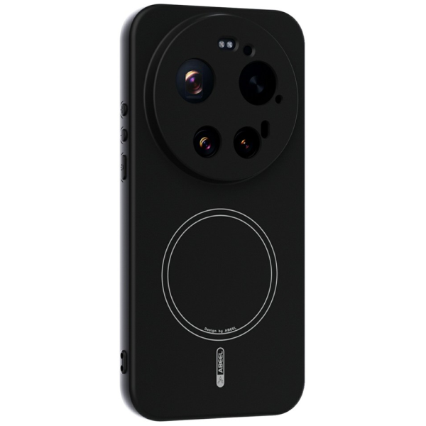 "ABEEL" hard silicone (TPU) case - black (Xiaomi 17 Ultra)