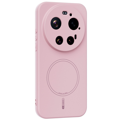 "ABEEL" hard silicone (TPU) case - pink (Xiaomi 17 Ultra)