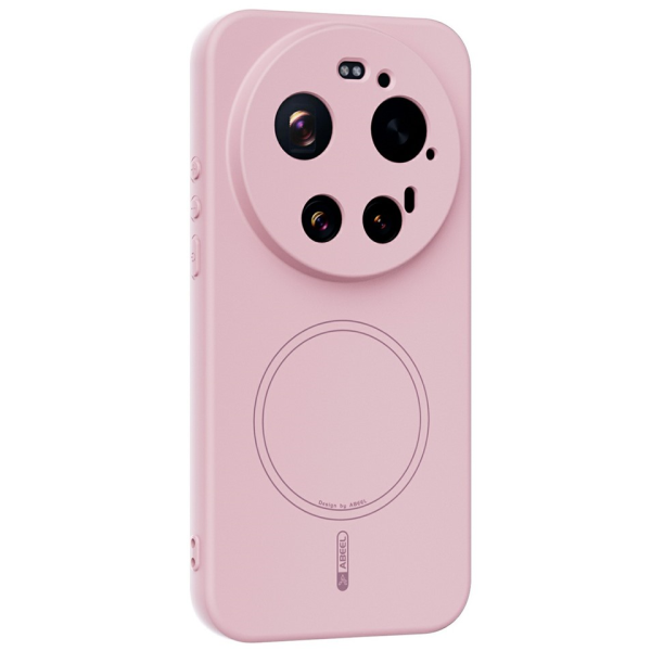 "ABEEL" hard silicone (TPU) case - pink (Xiaomi 17 Ultra)