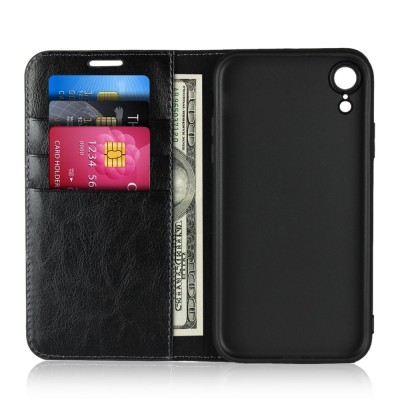 "Binfen" Flip Book Case - Black (iPhone Xr)