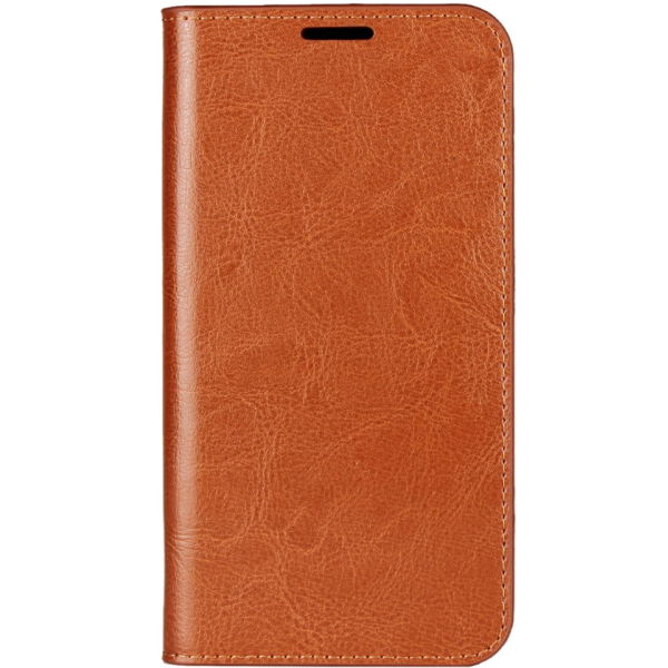 "Binfen" flip book case - brown (iPhone Xr)