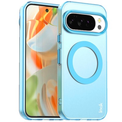 "IMAK" Candy MagSafe Matte Hard Silicone (TPU) Case - Blue (Pixel 10 / 10 Pro)