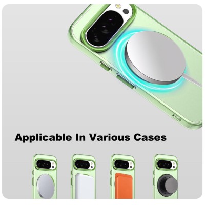 "IMAK" Candy MagSafe Matte Hard Silicone (TPU) Case - Green (Pixel 10 / 10 Pro)