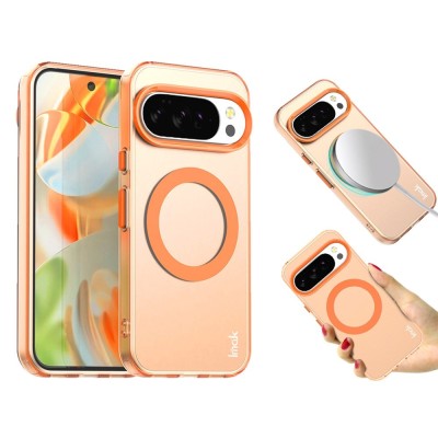 "IMAK" Candy MagSafe Matte Hard Silicone (TPU) Case - orange (Pixel 10 / 10 Pro)