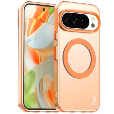 "IMAK" Candy MagSafe Matte Hard Silicone (TPU) Case - orange (Pixel 10 / 10 Pro)
