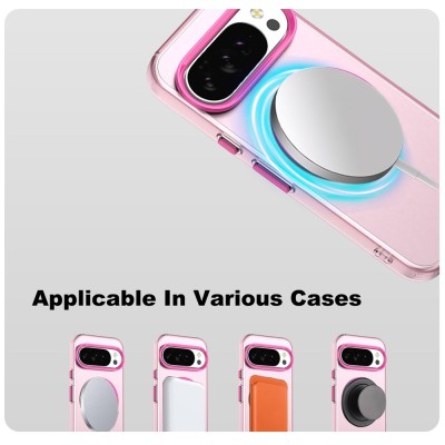 "IMAK" Candy MagSafe Matte Hard Silicone (TPU) Case - pink (Pixel 10 / 10 Pro)