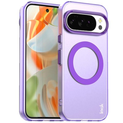 "IMAK" Candy MagSafe Matte Hard Silicone (TPU) Case - purple (Pixel 10 / 10 Pro)