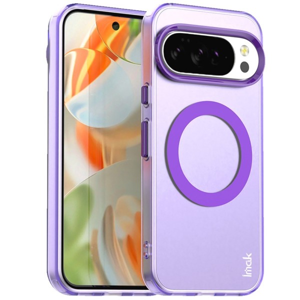 "IMAK" Candy MagSafe Matte Hard Silicone (TPU) Case - purple (Pixel 10 / 10 Pro)