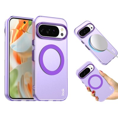 "IMAK" Candy MagSafe Matte Hard Silicone (TPU) Case - purple (Pixel 10 / 10 Pro)