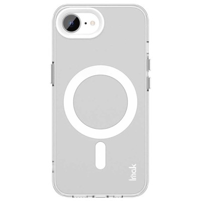 "IMAK" Candy MagSafe Matte Hard Silicone (TPU) Case - white (iPhone 17e / 16e)