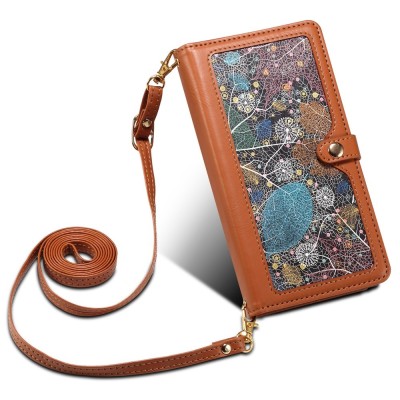 "ESEBLE" Solid Case with Detachable Wallet - Brown (iPhone 17e / 16e)