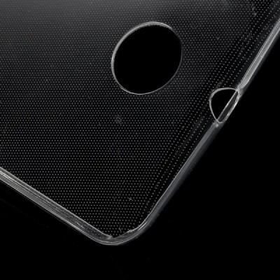 Motorola Nexus 6 skaidrus (permatomas) kieto silikono TPU ploniausias pasaulyje dėklas / Priedai.lt