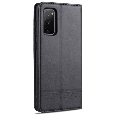 "AZNS" Retro flip book case - black (Galaxy S20 FE)
