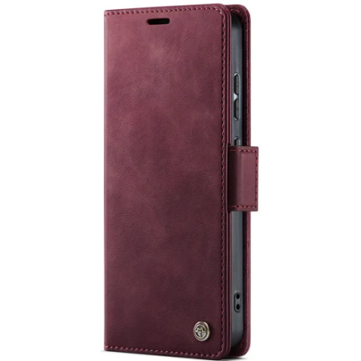 „CaseMe“ Retro Skin Case - burgundy (Galaxy S26 Ultra)