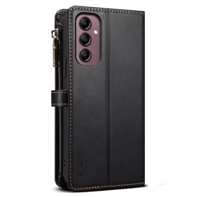 "ESEBLE" Solid Case with Detachable Wallet - Black (Galaxy S24 FE)