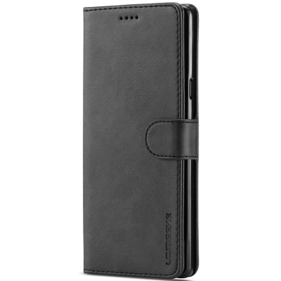 "LC.IMEEKE" Flip Book Case - Black (Galaxy Note 9)