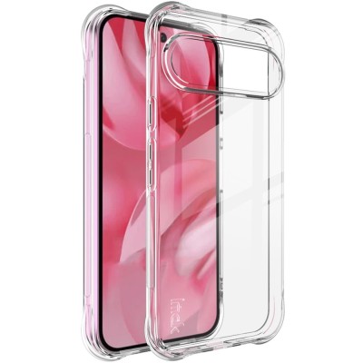 "Imak" reinforced protection hard silicone (TPU) airbag case - transparent (Pixel 10 Pro XL)