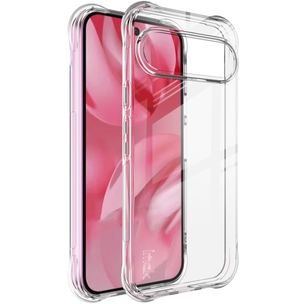 "Imak" reinforced protection hard silicone (TPU) airbag case - transparent (Pixel 10 Pro XL)