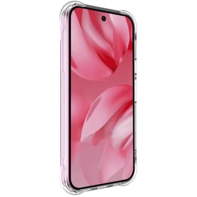 "Imak" reinforced protection hard silicone (TPU) airbag case - transparent (Pixel 10 Pro XL)
