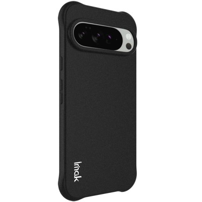 "Imak" reinforced protection hard Airbag silicone matte (TPU) case - black (Pixel 10 Pro XL)