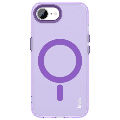 "IMAK" Candy MagSafe Matte Hard Silicone (TPU) Case - purple (iPhone 17e / 16e)