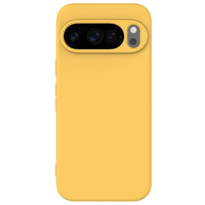 "Shell" hard silicone (TPU) case - yellow (Pixel 10 Pro XL)