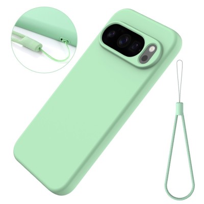 "Shell" hard silicone (TPU) case - green (Pixel 10 Pro XL)