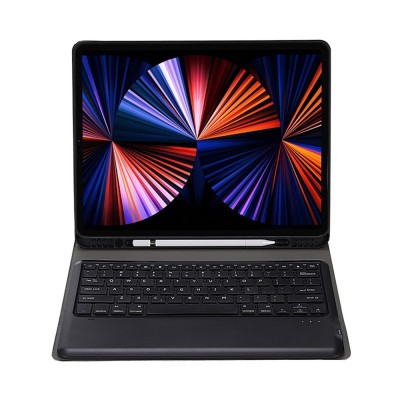 "Bosina" Flip case with keyboard - black (iPad Air 13 2024 / 2025 / 2026 / iPad Pro 12.9" 2022 / 2021 / 2020)