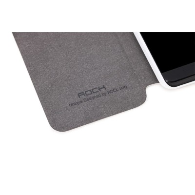 „Rock Excel“ atverčiamas HTC One M7 baltas dėklas (Dėkliukas) / Priedai.lt