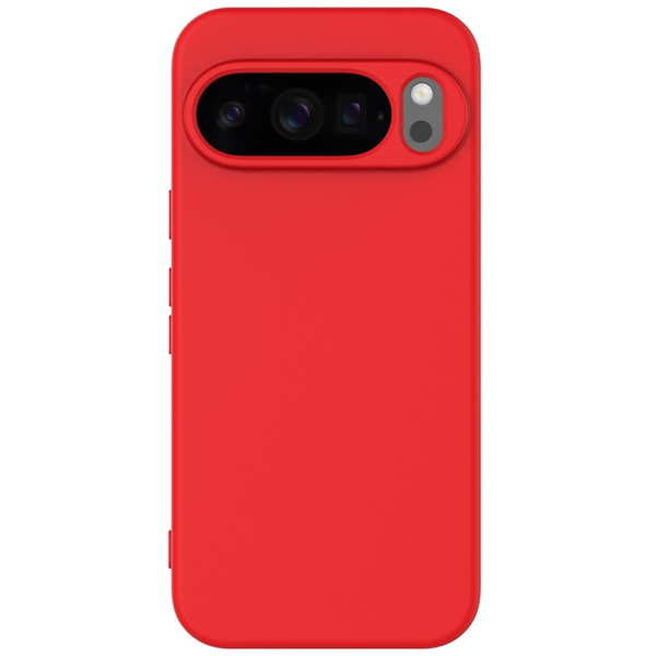 "Shell" hard silicone (TPU) case - red (Pixel 10 Pro XL)