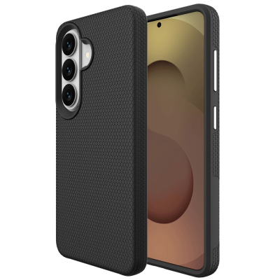 „TUKU“ Shockproof Magsafe hard silicone case - black (Galaxy S24+ / S25+)