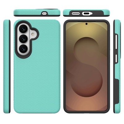 „TUKU“ Shockproof Magsafe hard silicone case - Green (Galaxy S24+ / S25+)